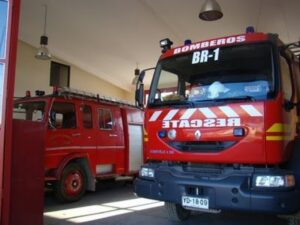 Incendio en Puerto Williams