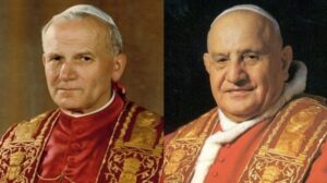El papa Francisco proclama santos a Juan XXIII y Juan Pablo II
