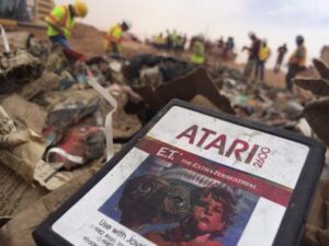 Encuentran miles de copias de un juego de Atari enterradas en el desierto