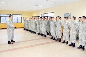 Soldados conscriptos de la Fuerza Aérea comienzan servicio militar