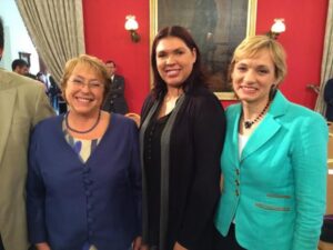 Senadora Goic destacó firma de proyecto de la Presidenta Bachelet