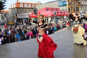 Participaron urbana en Punta Arenas con motivo del día de la Danza