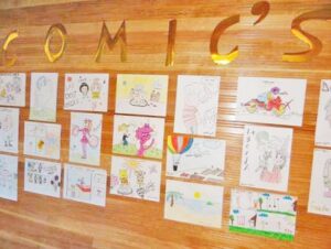 Muestra de cómic en el museo de Porvenir
