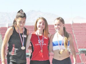 Camila Stein bate récord en el atletismo nacional