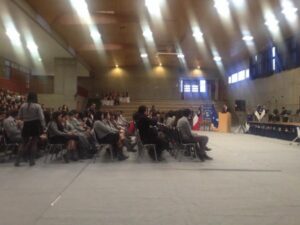Con ceremonia celebran 74 años del Liceo María Behety