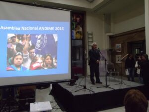 Dirigentes ANDIME MINEDUC de todo el país dan inicio a su Asamblea Nacional