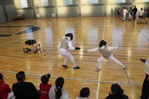 Representación de Esgrima del Regimiento Reforzado N°5 “Lanceros”