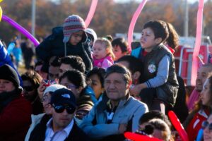 Decenas de pequeños fueron por sus huevitos de chocolate hasta al Parque  María Behety
