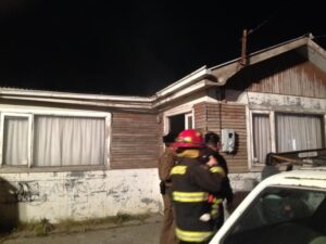 Principio de incendio afecta a vivienda de Villa Club Hípico