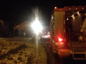 Principio de incendio en quincho