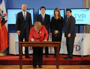 Presidenta Bachelet promulgó ley de televisión digital terrestre