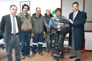 Pescadores artesanales recibieron implementos para su labor