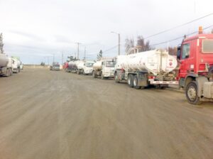 Transportistas de ENAP paralizaron en Tierra del Fuego