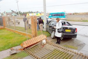 Daños y lesiones graves provocó accidente de tránsito