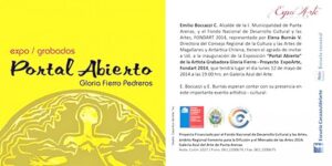 Exposición de grabados de la artista Gloria Fierro en la Casa Azul del Arte