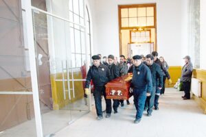 Ayer cremaron restos de  trabajador de buque factoría fallecido la semana pasada