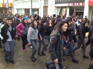 Escasa asistencia a primera marcha estudiantil en centro de Punta Arenas
