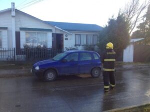 Falla eléctrica en vivienda movilizó esta mañana a Bomberos