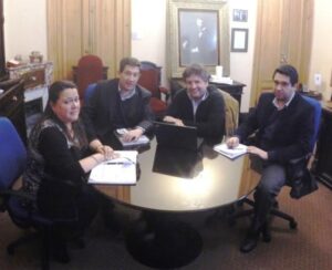 Director del Sence y alcalde Boccazzi trabajarán por la educación técnico profesional y capacitación