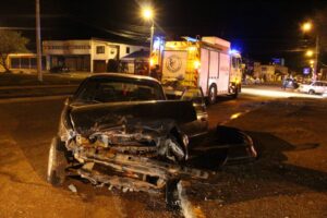 Conductor ebrio colisionó por no respetar ceda el paso