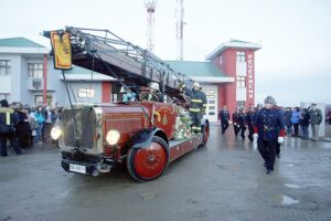 Despidieron como un héroe al bombero  más antiguo de Punta Arenas: Gerardo King