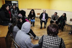 Autoridades sostienen encuentro con alumnos del programa “Caminos de Libertad”