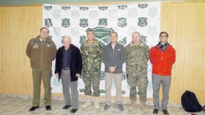 Representantes de la convención de Ottawa visitaron a Carabineros de Magallanes
