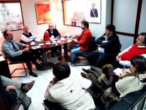 Destacan espíritu de colaboración en encuentro sostenido con la Cámara Chilena de la Construcción