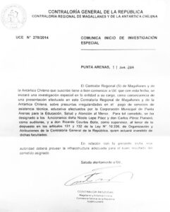 Cormupa: Contraloría se constituye hoy por presuntas irregularidades