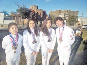 Esgrimistas magallánicos dirán presente en sudamericano