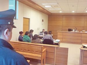 A juicio jóvenes detenidos por  desórdenes públicos