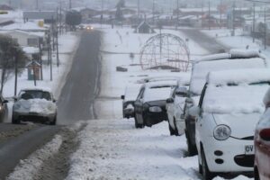 Nieve y escarcha no han alterado  las rutas y caminos de la región