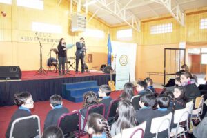 Muestra gastronómica en el Colegio Luterano