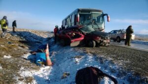 Fatal accidente automovilístico en Ruta CH 255 deja dos muertos