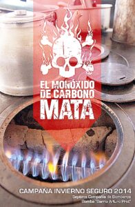 Lanzan campaña para prevenir intoxicación con monóxido de carbono