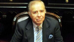Confirman millonario embargo de bienes a Carlos Menem