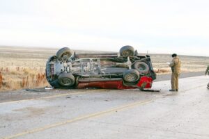 Escarcha provocó varios volcamientos  en las rutas de la Región de Magallanes