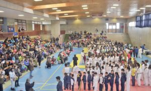 Escolares realizaron masivo torneo de taekwondo