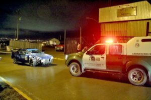 Conductor ebrio chocó auto en Avenida Martínez de Aldunate