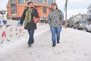 Bajas temperaturas seguirán  toda la semana en Magallanes