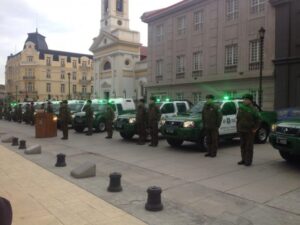 Carabineros de Punta Arenas reciben 16 nuevos vehículos