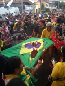 Incidentes en Brasil tras derrota ante Alemania