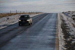 Precaución por precipitaciones de nieve en Ruta 9 Norte