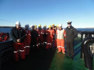 Tripulación de barcos de Ultratug recibió instrucción meteorológica
