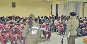 OS-7 previene consumo de drogas en escuelas y liceos