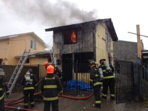 Adulto Mayor no vidente falleció en incendio