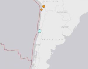 Fuertes sismos se registraron en la zona norte y central de Chile