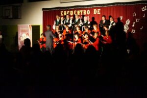 Exitoso encuentro de coros en escuela Padre Hurtado