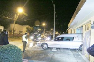Más de 60 camiones acompañaron restos del chofer magallánico fallecido en Argentina