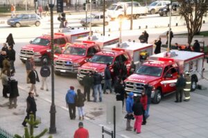 ENAP cuenta con cuatro nuevos vehículos para emergencias